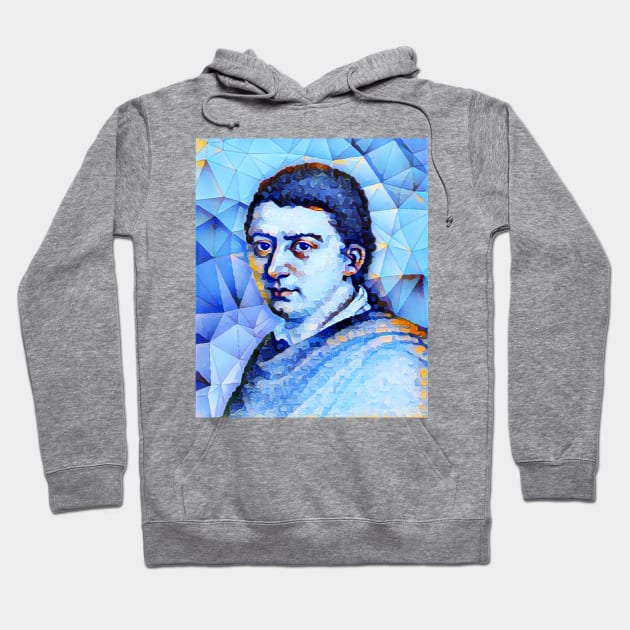 Friedrich Schlegel Portrait | Friedrich Schlegel Artwork | Friedrich Schlegel Painting 14 Hoodie by JustLit